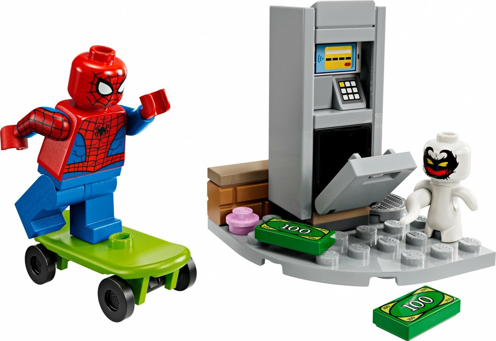 Set blloqe, LEGO Marvel, 30725 Spider-Man vs. Anti-Venom, 31 pjesë 7+, set i vogël