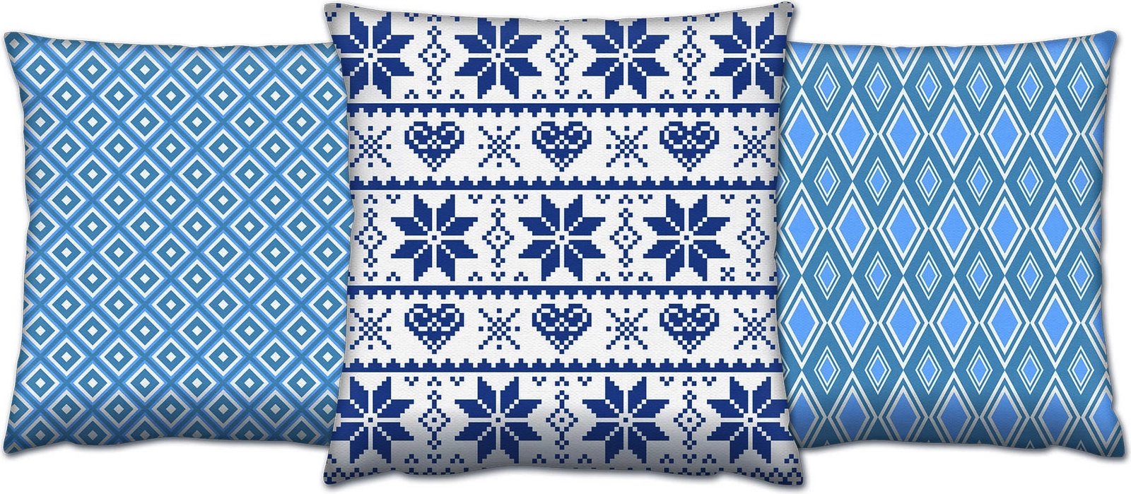 Set jastëkësh (3 copë), Evila Originals, AC-4383-4400-4384