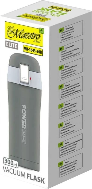 Gotë termike Feel-Maestro MR-1643-30B, 300 ml, Gri