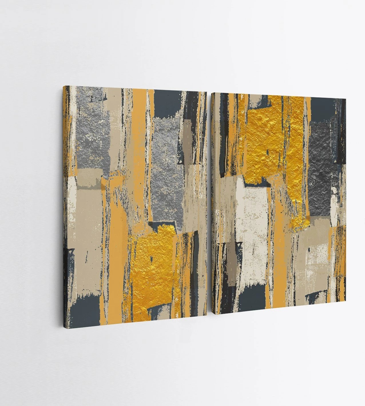 Pikturë dekorative në kanavacë (2 copë), Wallity, 2KNV4285, 70x100 cm