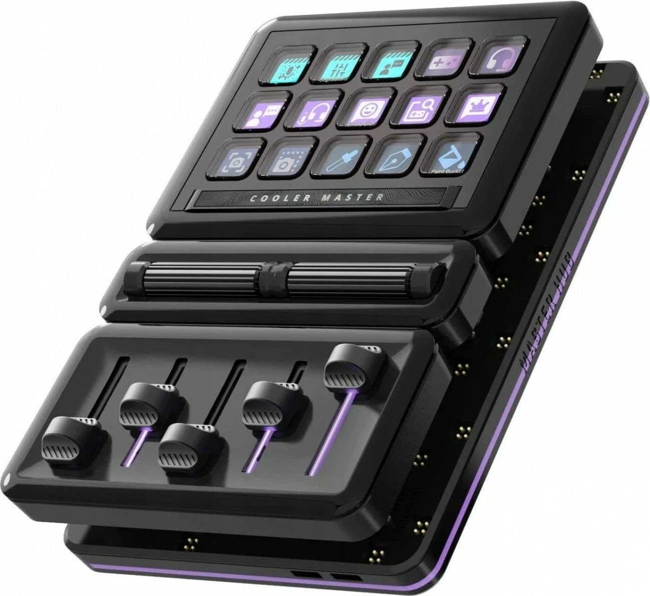 Set aksesorësh Cooler Master Master Hub Stream Kit, modular, për PC, i zi