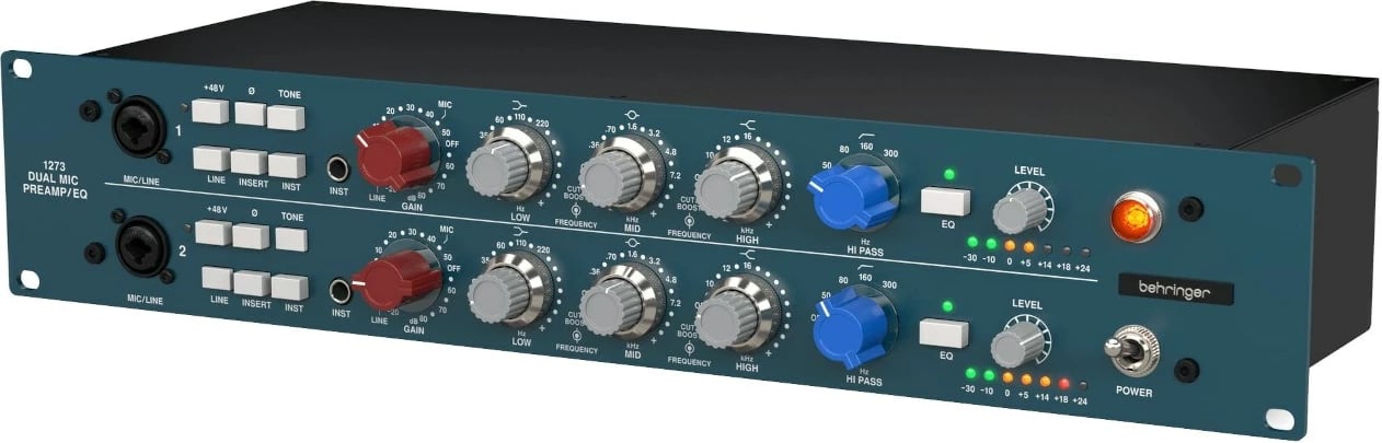 Preamplifikator mikrofoni Behringer 1273, Teal Preamplifikator mikrofoni Behringer 1273, Teal