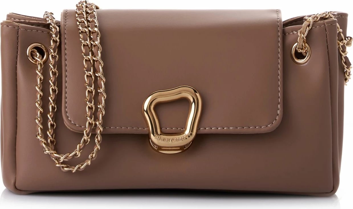 Çantë shpatullash Vince Camuto Siena v2, ngjyrë mink