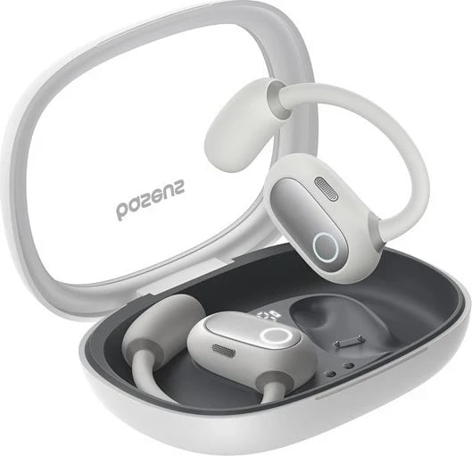 Kufje Baseus Eli Fit Open-Ear, Wireless, Bluetooth, USB Type-C, Bardhë