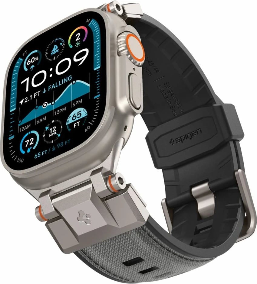 Rrip për Apple Watch Spigen DuraPro Armor, 44/45/46/49 mm, Gri