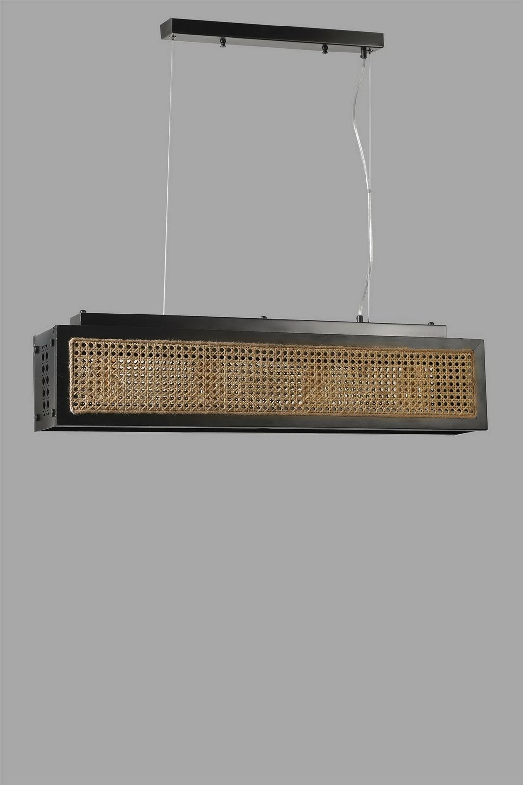 Llambë tavani Opviq, dru bredhi, kapele ratan, 8701-9