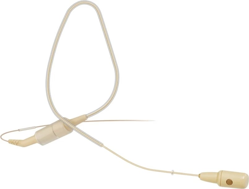 Mikrofon për kokë Sennheiser HSP 4-EW3, kondensator, me kabllo, Bezhë
