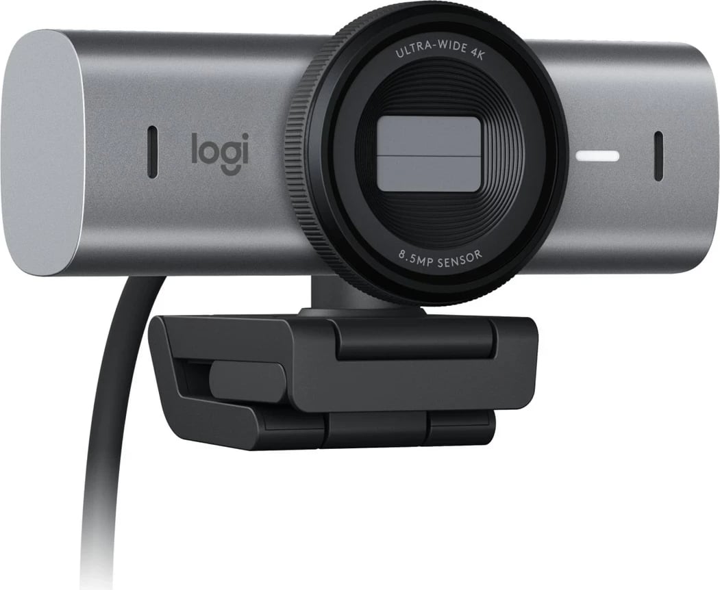 Kamerë interneti Logitech MX Brio, 4K, 8.5 MP, 3 mikrofona, Alumini