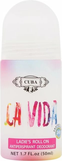 Deodorant Roll-On për femra Cuba La Vida 50ml