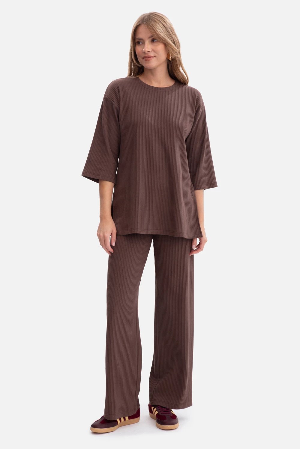 Bluzë femrash BeWear 218660, kafe