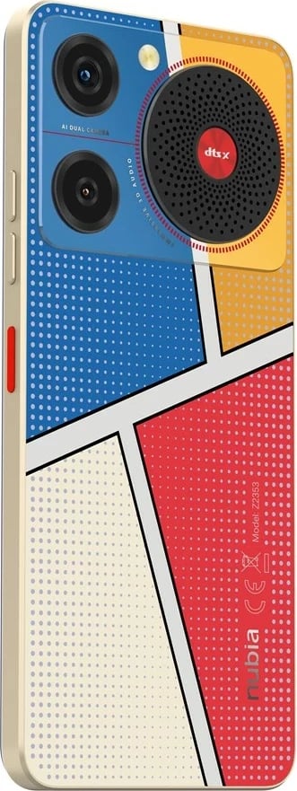 Celular Nubia Z2353, 6.6", Android 13, 4 GB RAM, 128 GB, Multicolour