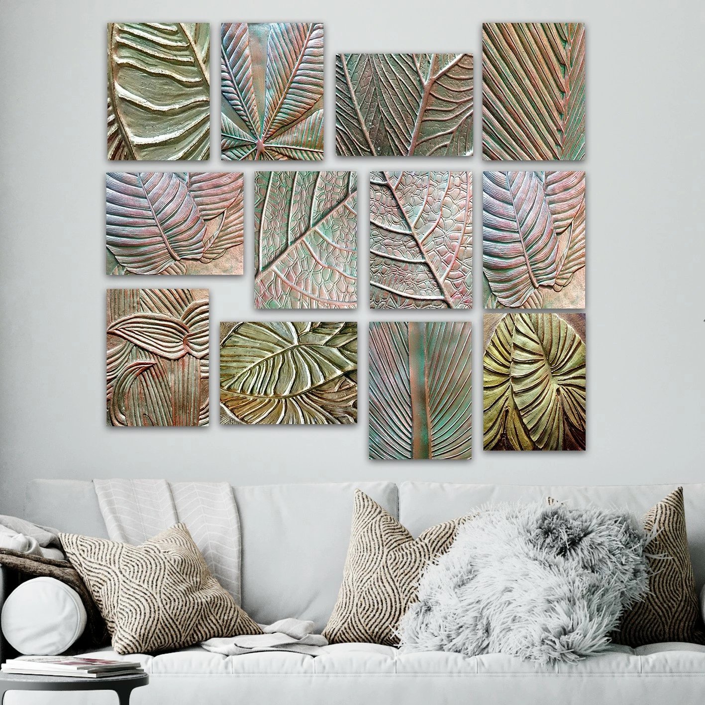 Piktura dekorative MDF (12 copë), Wallity, 12MDF36YS