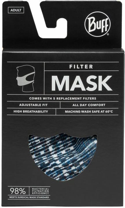 Maskë filtruese Buff, unisex, azir multi