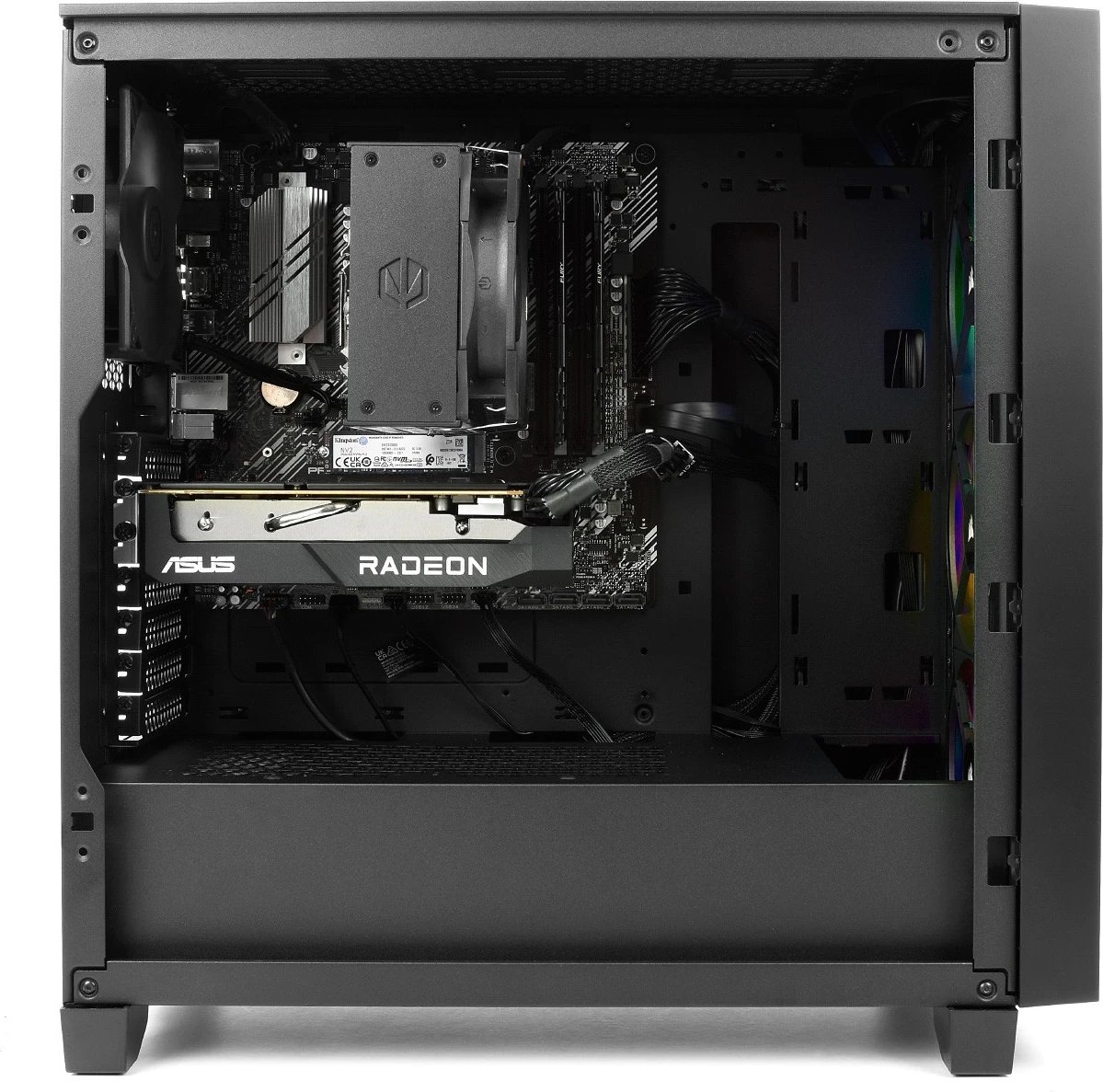 Kompjuter Komputronik Infinity R550 [AX18], AMD Ryzen 5 5600X, RAM 64GB, RX 7600 8GB, SSD 2TB, HDD 4TB, Win 11 Pro, i zi