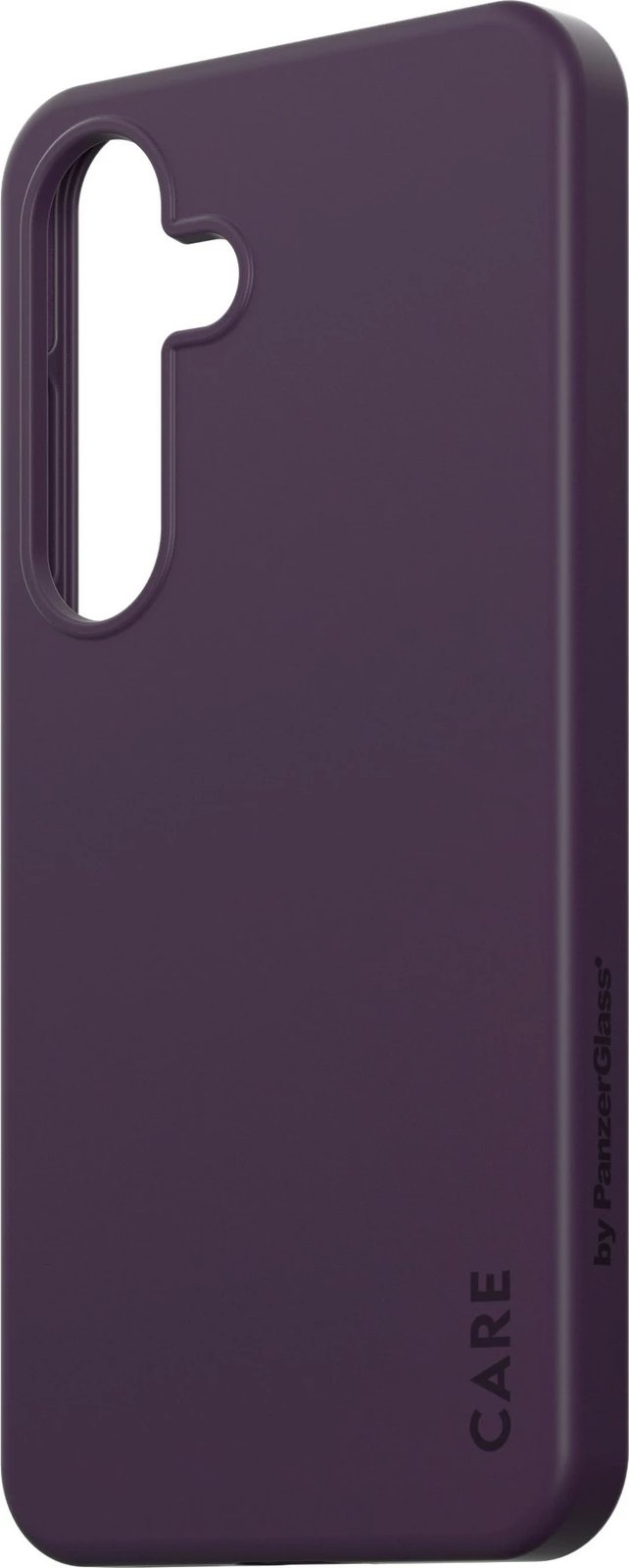 Mbështjellës PanzerGlass CARE për Samsung Galaxy S25, silikon, plum purple