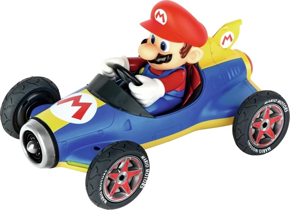 Makina RC Carrera Mario Kart Mach 8, Elektrike, 1:18, Shumëngjyrëshe