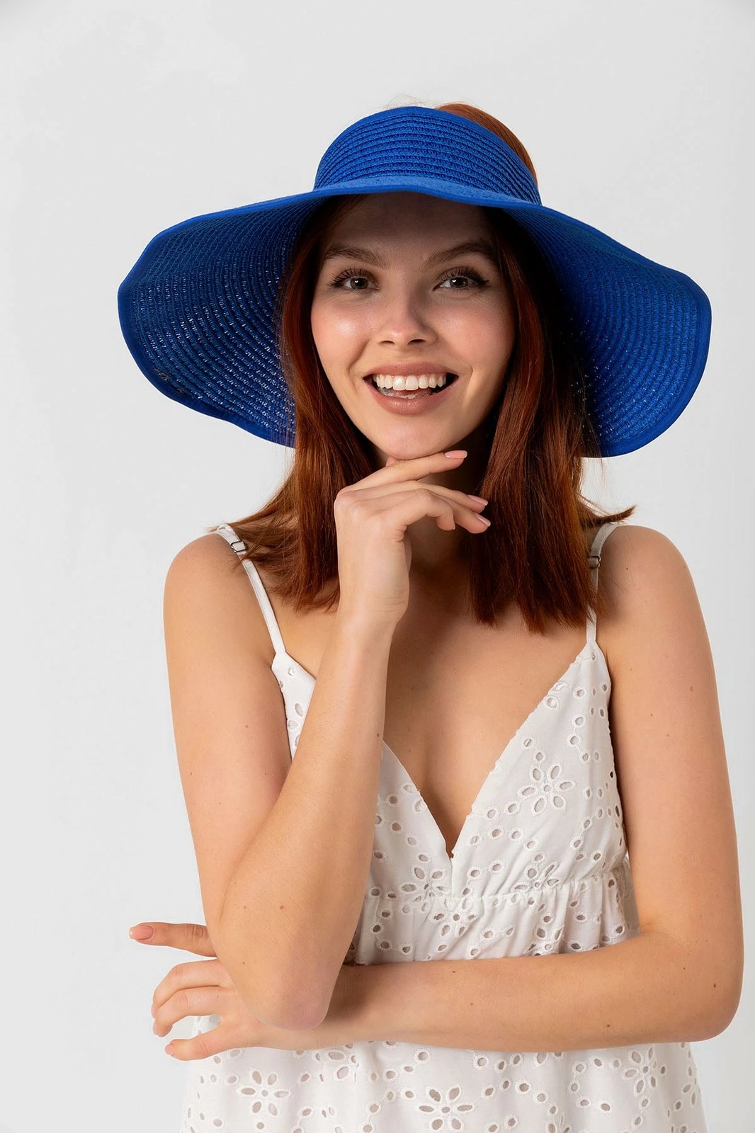 Kapelë për gra, ngjyrë sax blue, Jumeon Hsr2080