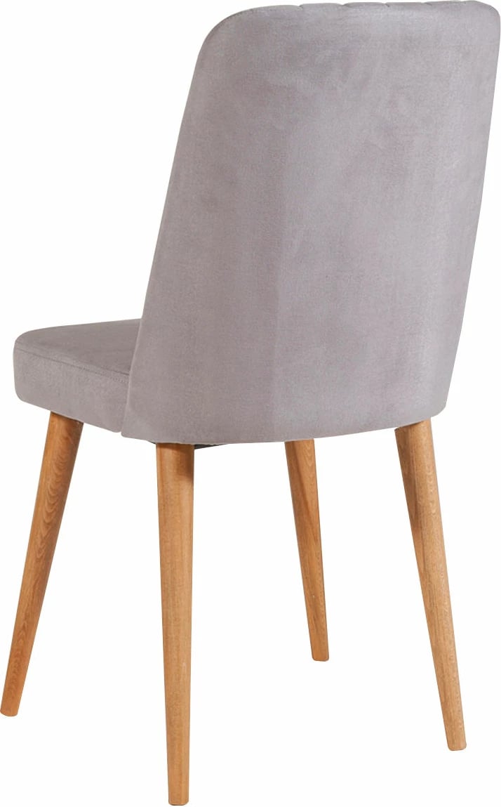 Set tavolinë me karrige për ngrënie, i zgjatshëm, 5 pjesë, Hanah Home, Vina Atlantic Soho gri