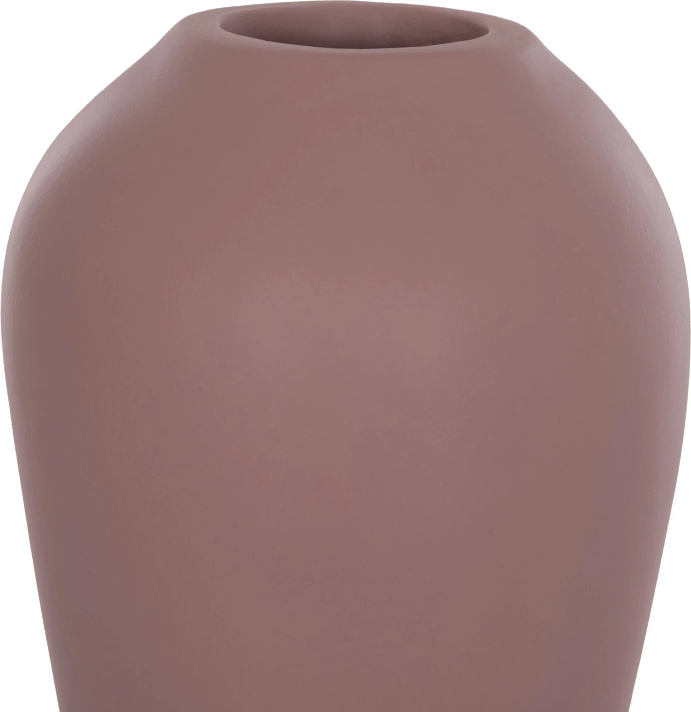 Vazo dekorative tavoline CHELIN, terrakotë, ngjyrë vjollcë, FH4670L, 22x37cm