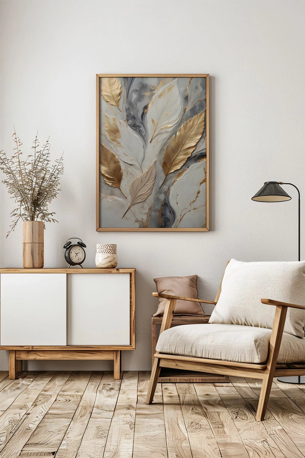 Pikturë dekorative me kornizë, Wallity, Artsrmdl34, shumëngjyrëshe