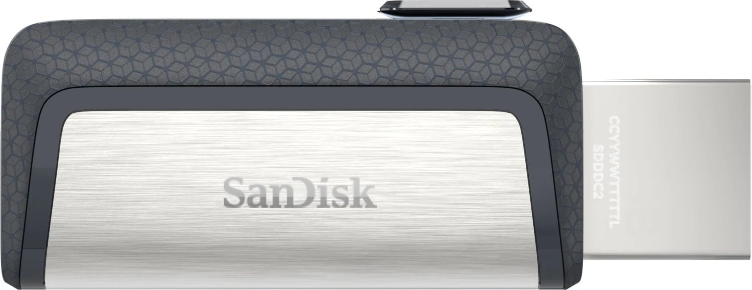 USB Flash SanDisk Ultra Dual Drive, 64 GB, USB Type-A / USB Type-C, Zi
