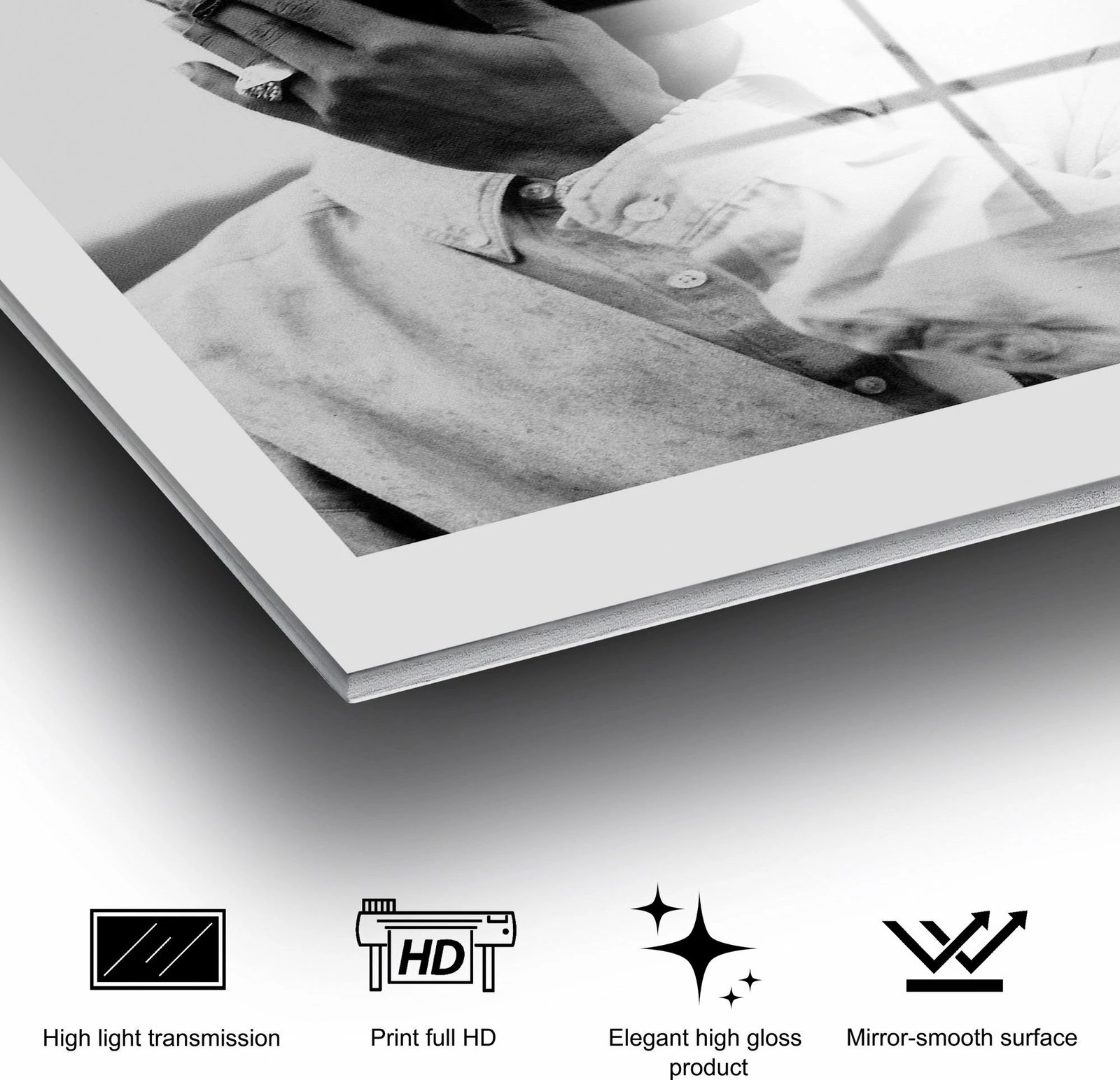 Pikturë dekorative prej xhami të temperuar, Wallity UV-994, 30x45cm