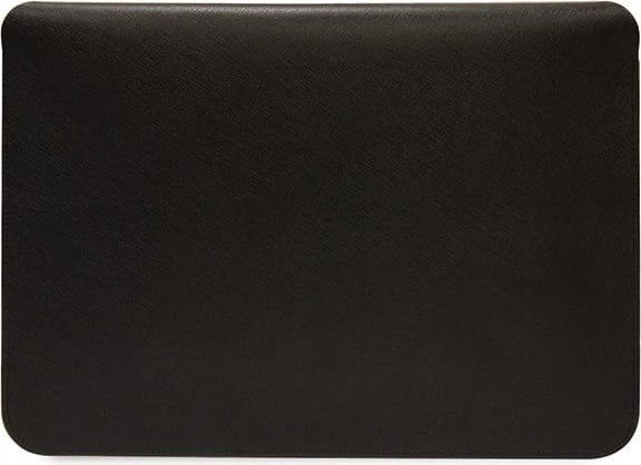 Mbështjellës laptopi Karl Lagerfeld Saffiano Karl&Choupette, 16", lëkurë eko, e zezë