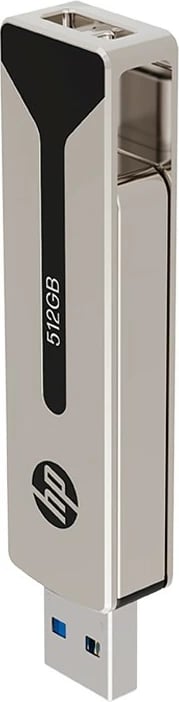 Pendrive HP 911 Pro, 512GB, USB 3.2/USB-C, Nickel