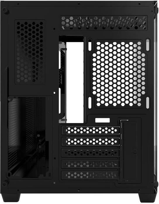 Kasë Darkflash C285MP, midi tower, për mATX/ITX, xham i temperuar, e zezë