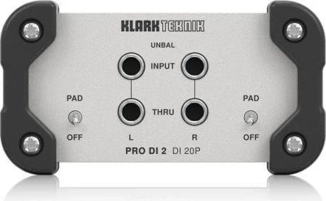 DI-box Klark Teknik DI 20P, pasiv, stereo