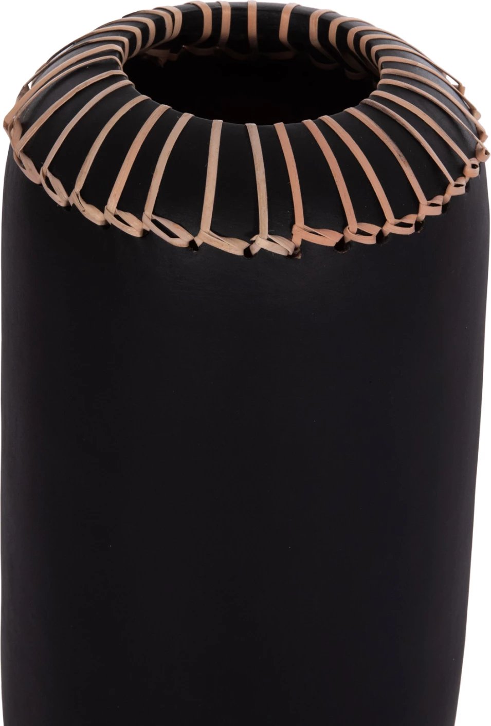 Vazo dekorative tavoline LENNOX, terrakotë, e zezë, FH4675.01S, 18x33cm Vazo dekorative tavoline LENNOX, terrakotë, e zezë, FH4675.01S, 18x33cm