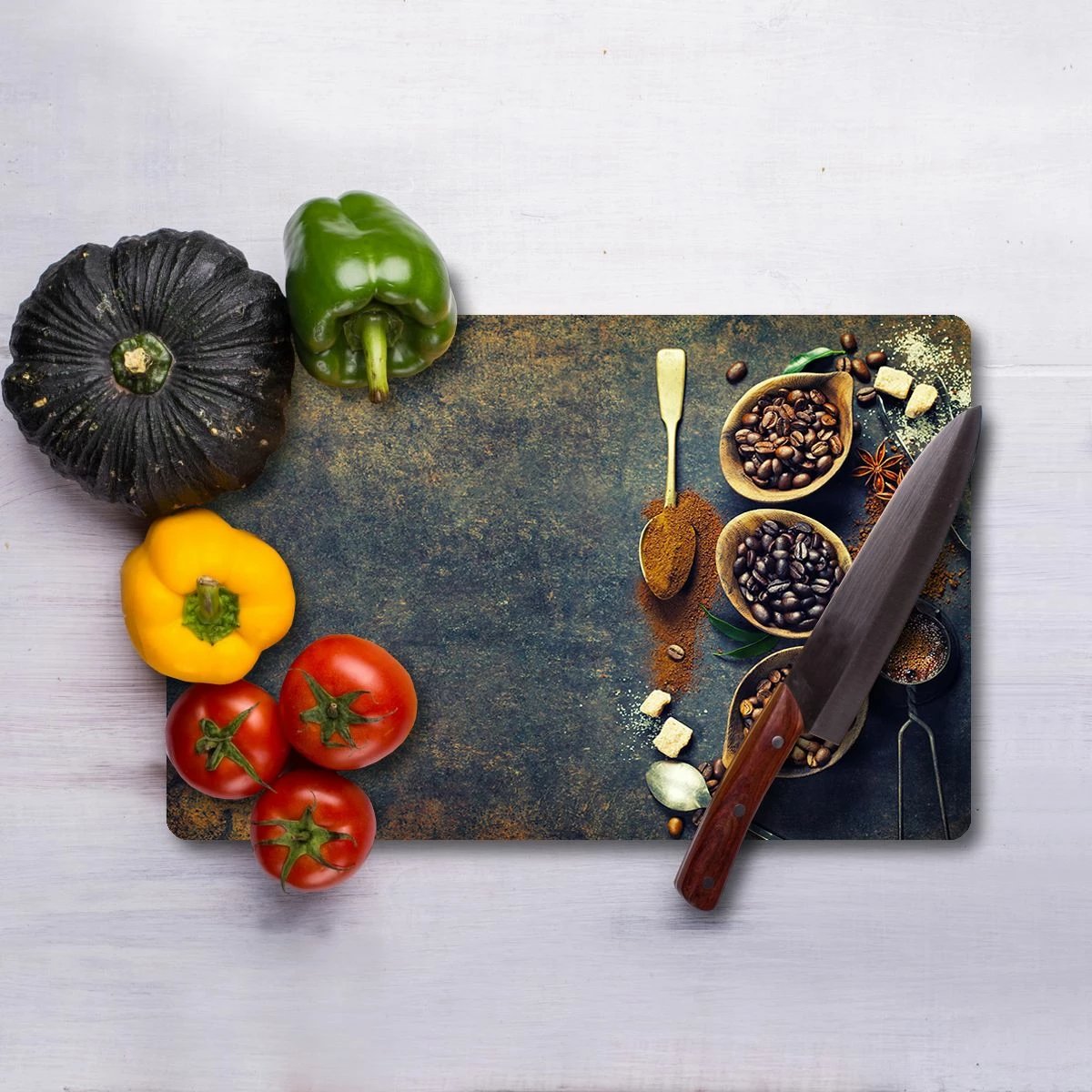 Dërrasë prerëse prej xhami të temperuar, Hermia, Ckt107 - 2535