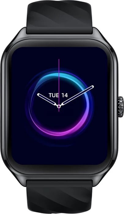 Smartwatch, Zeblaze, GTS 4, 1.94" AMOLED AOD, Bluetooth 5.3 thirrje, IP68, e zezë