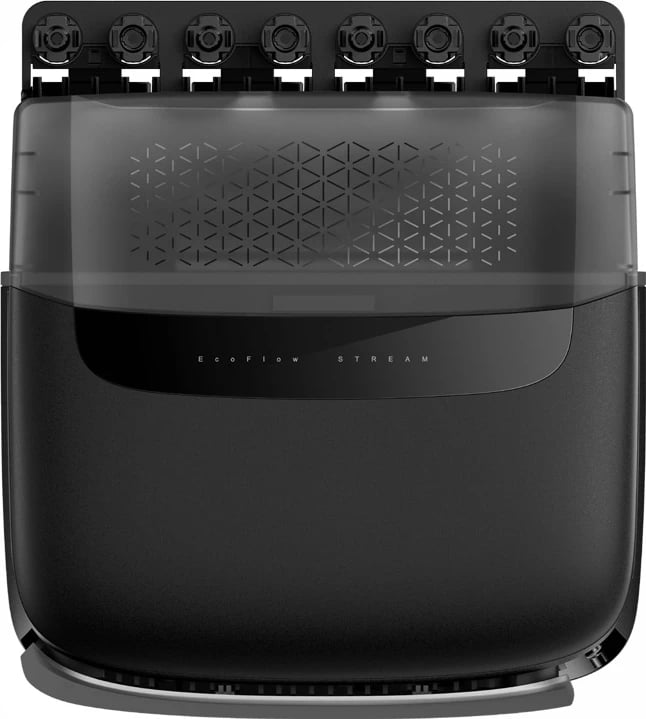 Pajisje ruajtje energjie smart EcoFlow STREAM Pro, 1.92 kWh, mikroinverter 2-në-1, IP65, Gri