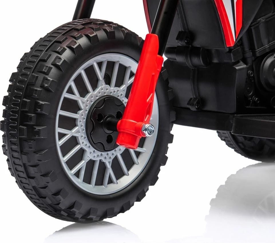 Motoçikletë elektrike lodër, Milly Mally, Honda CRF 450R, 6V 4.5Ah 30W, 2.5-3 km/h, 24M+, e kuqe