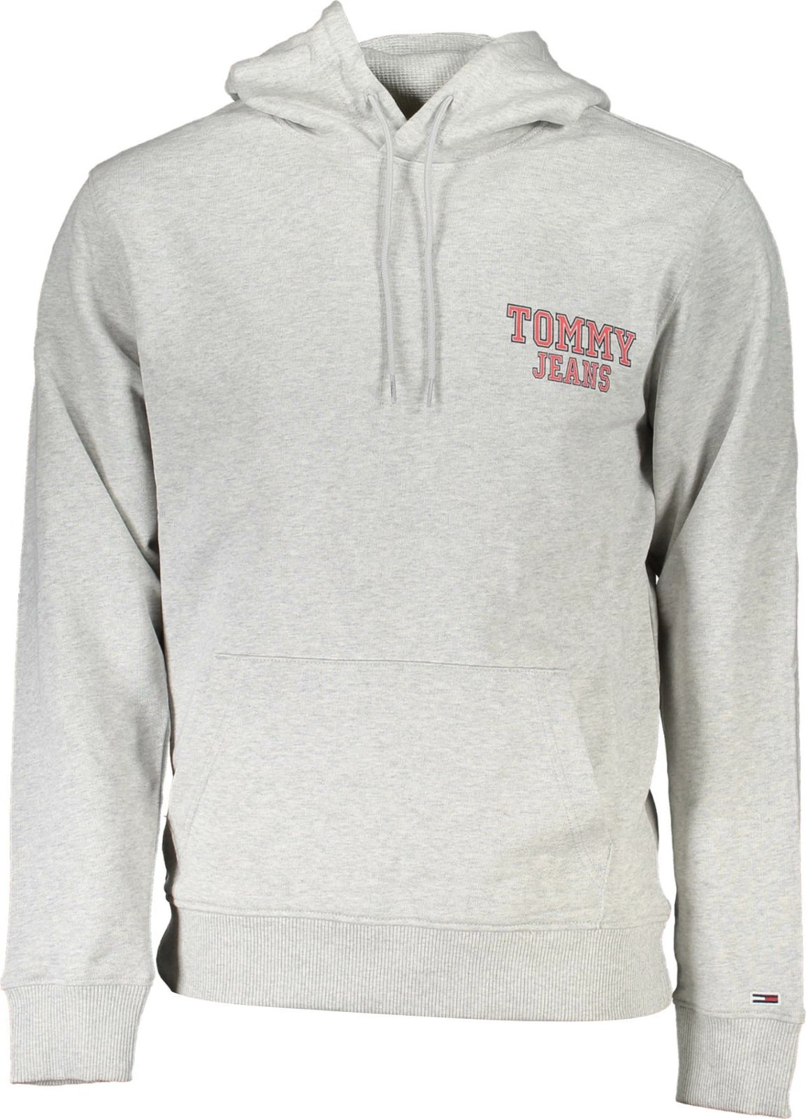 Duks me kapuç TOMMY HILFIGER zip, meshkuj, gri
