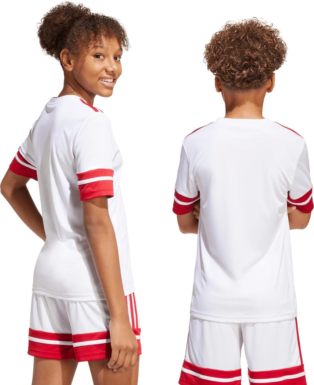 Maicë për fëmijë adidas, e bardhë