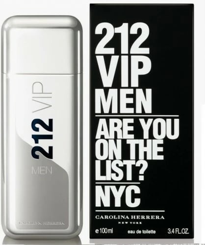 Eau de Toilette për meshkuj Carolina Herrera 212 Vip Men 100ml