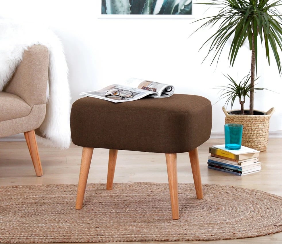 Puf Atelier del Sofa, Parrot, ngjyrë kafe