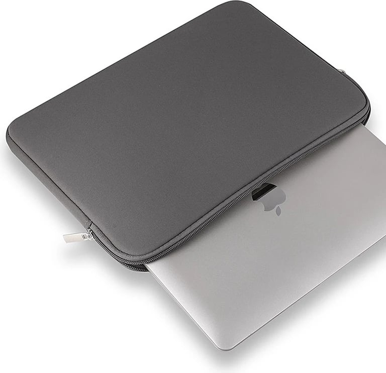 Mbështjellës laptopi Hurtel 15.6 inç, neopren, Gri