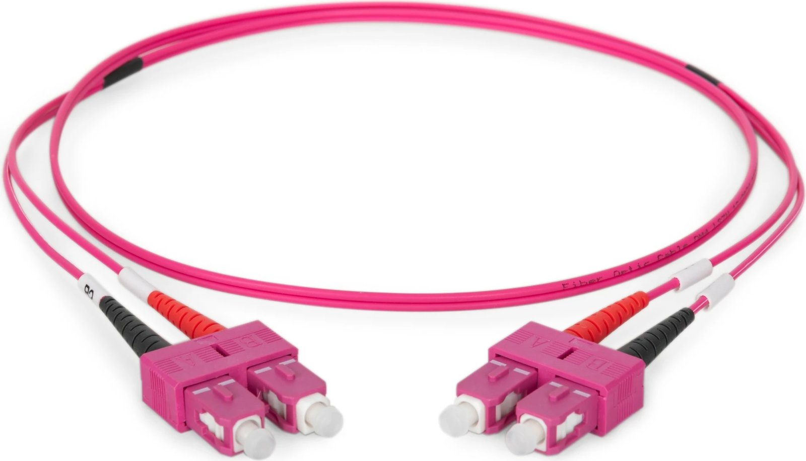 Kabllo optike Digitus OM4 SC/SC 1m vjollcë