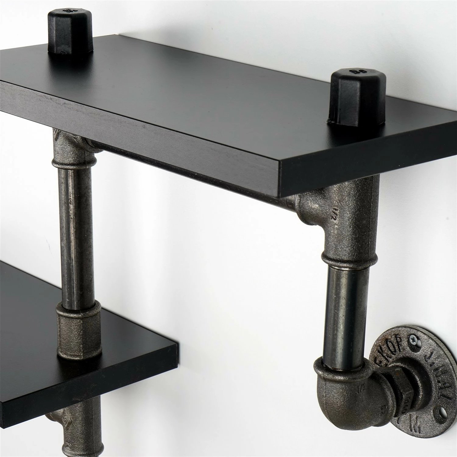 Raft muri me tuba, ngjyrë e zezë, BORURAF242