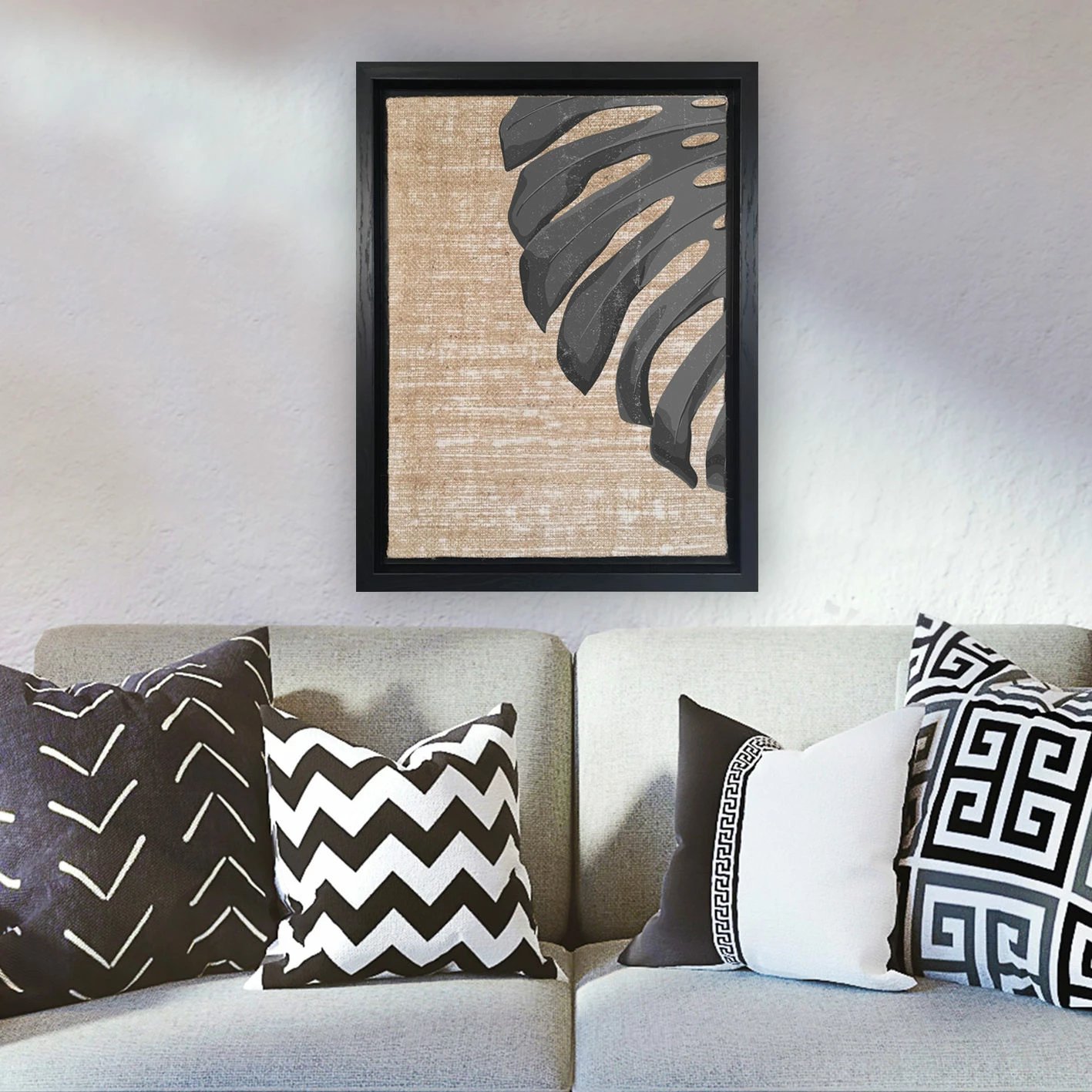 Pikturë dekorative në kanavacë, shumëngjyrëshe, Wallity, LSJ419140044262 - 4666, 46x66cm