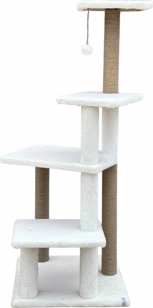 Dru për gërvishtje për mace, Paws & Whiskers, Alessi, e bardhë