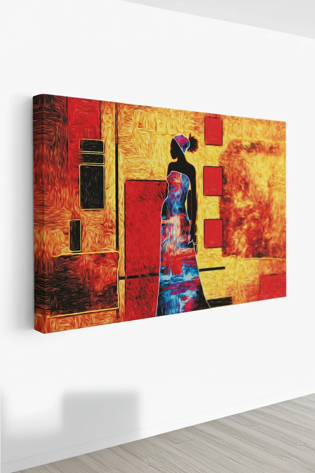 Pikturë dekorative në kanavacë, shumëngjyrëshe, Wallity Ersyfdc121, 50x70cm