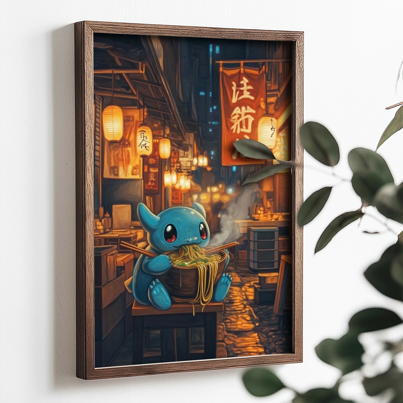 Pikturë dekorative me kornizë MDF, Wallity, TUN110-L