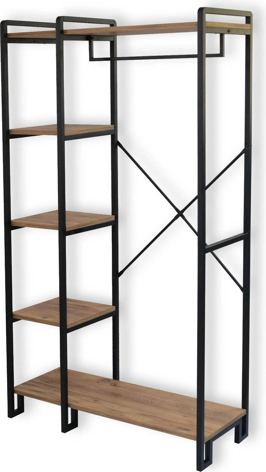 Stendë për korridor Hanah Home, Rex, ngjyrë pishë Atlantike dhe e zezë