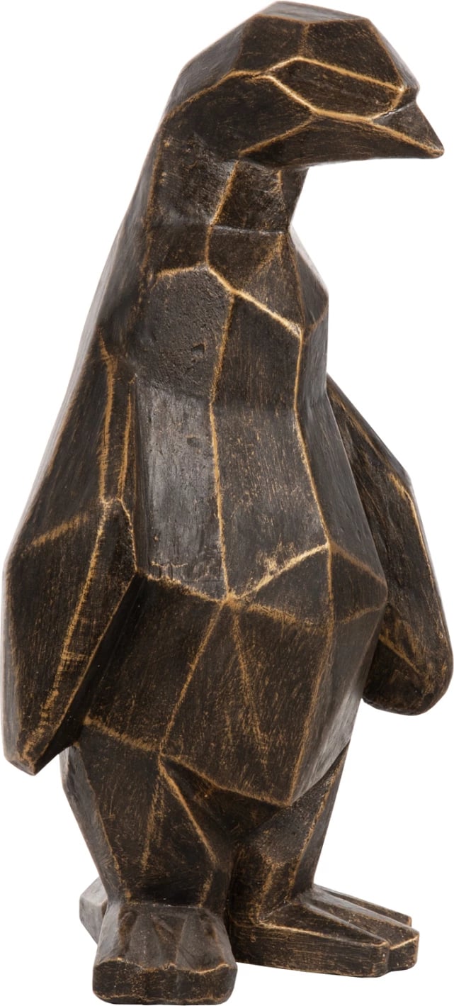 Dekor për dysheme PINGUIN FH7913 GRC ngjyrë patina e zezë me detaje të arta 30x20x60H cm