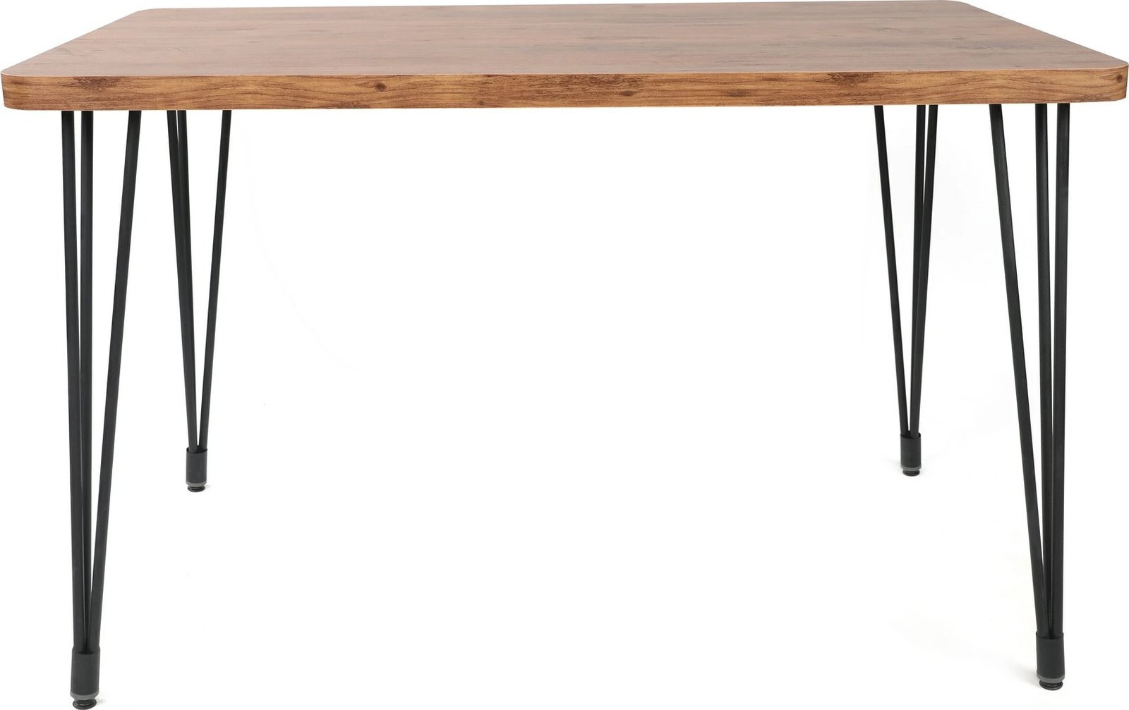 Tavolinë ngrënieje Hanah Home, Lagos, 1422, ngjyrë arre dhe e zezë