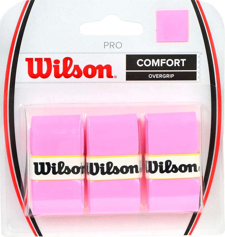 Overgrip tenis Wilson, rozë